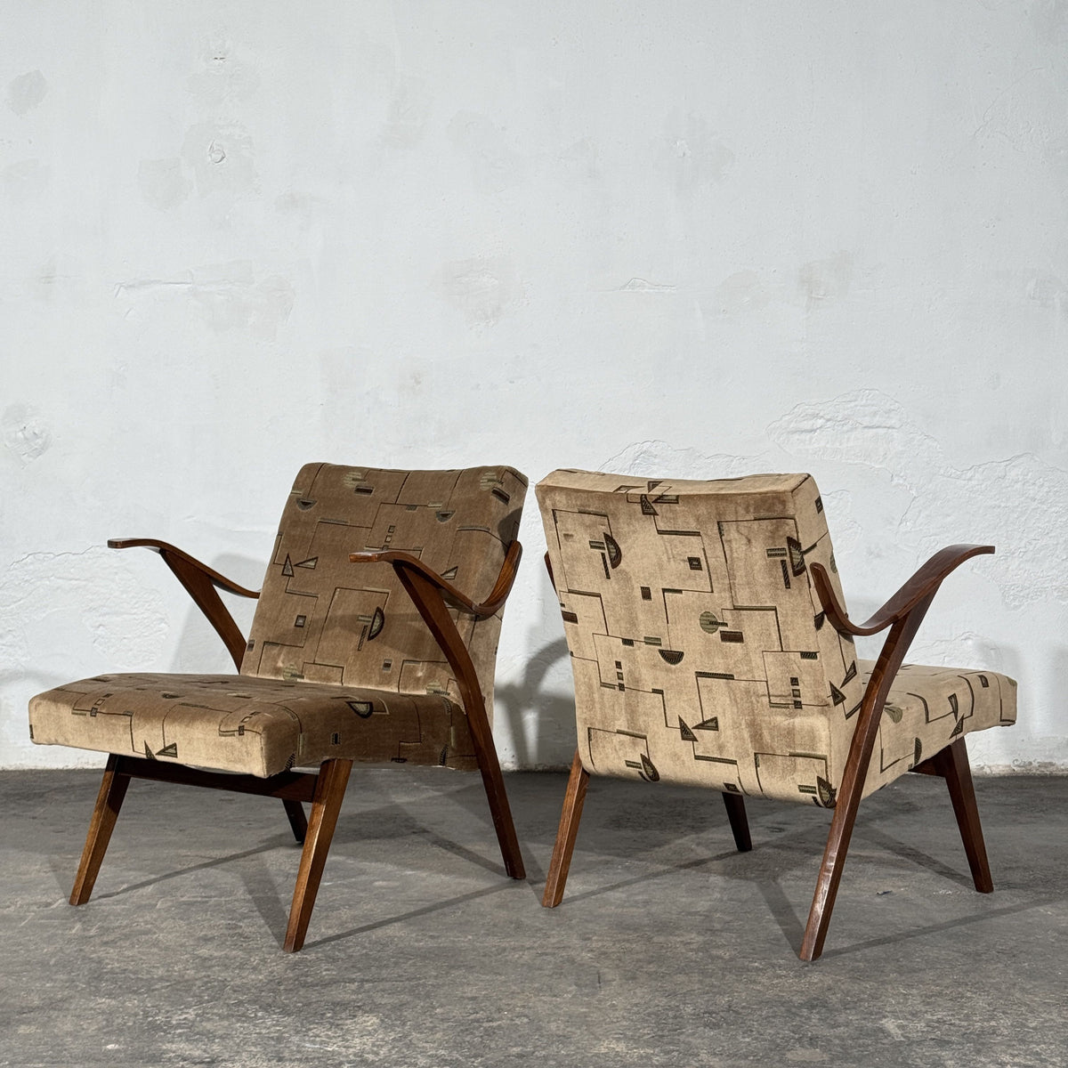 Pair of Armchairs by Tatra Nábytok, 1960s