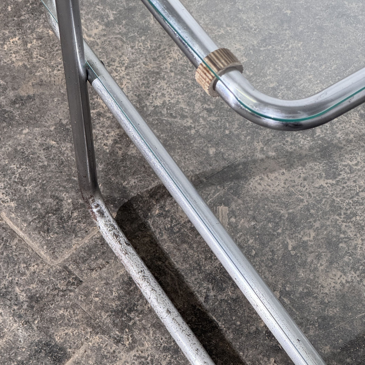 Bauhaus Chrome-Plated B 136 Flower Stand, Attributed to Emile Guillot for Thonet, 1930s