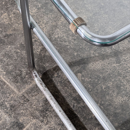 Bauhaus Chrome-Plated B 136 Flower Stand, Attributed to Emile Guillot for Thonet, 1930s