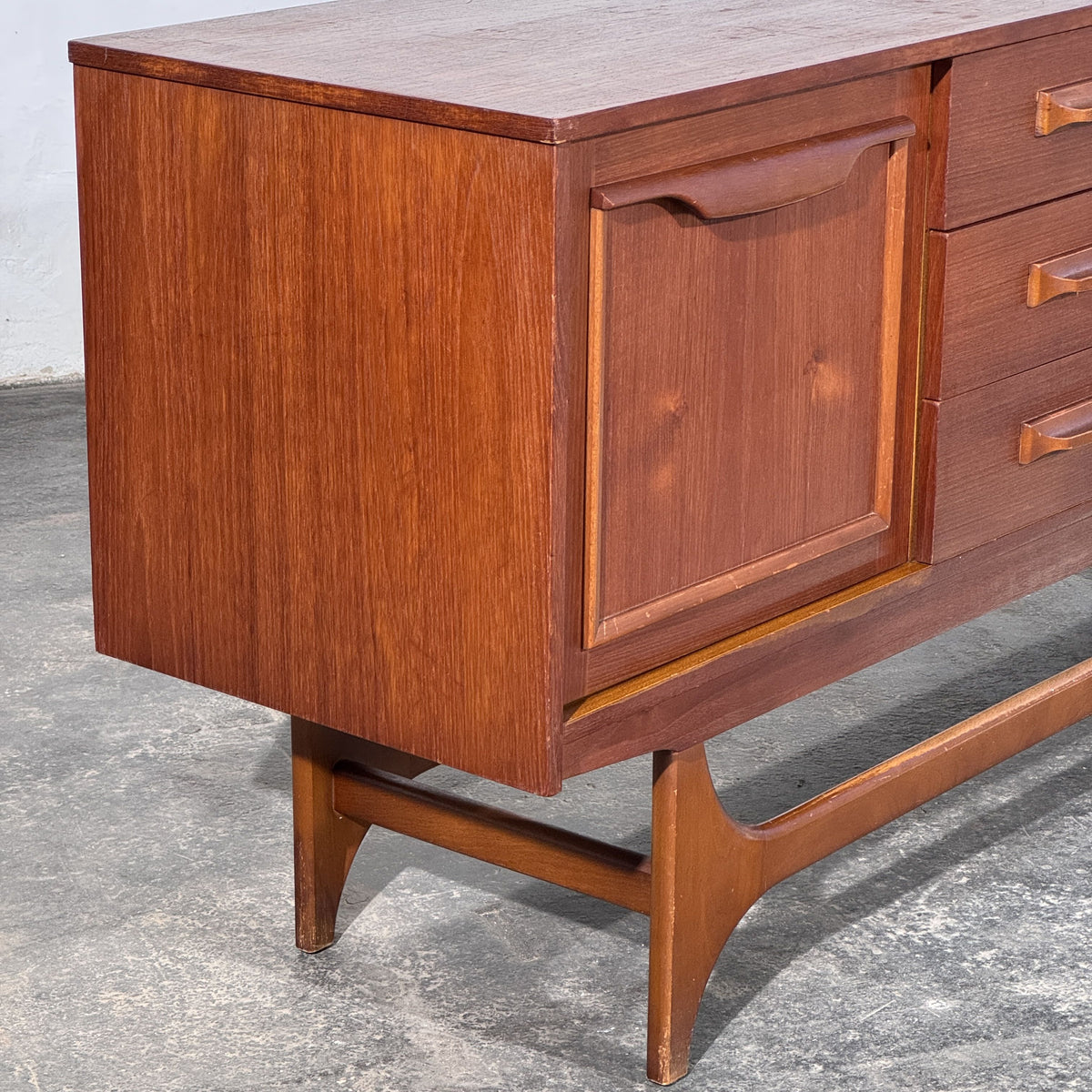 Stonehill "Stateroom" British Teak Sideboard, 1960s