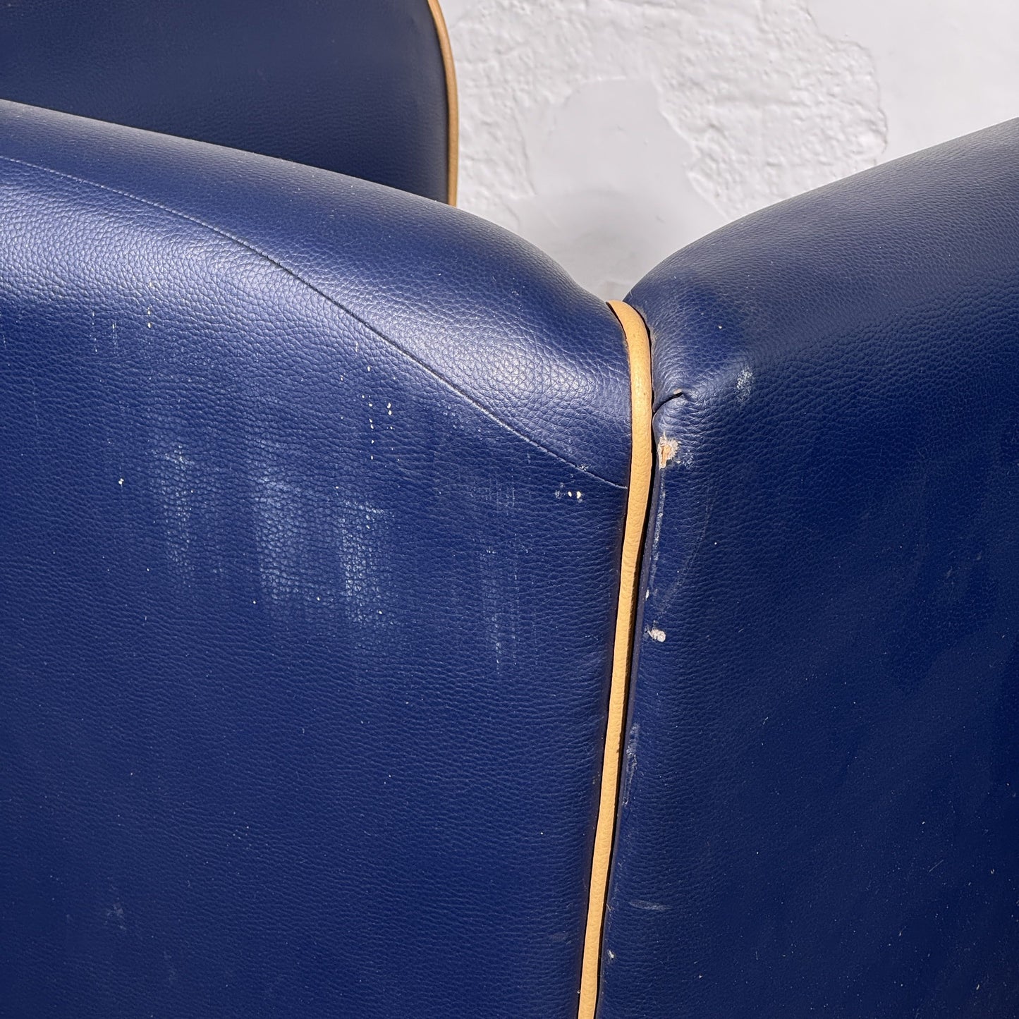 Zelda Faux Leather Club Chairs by Peter Maly for Cor, 1980s
