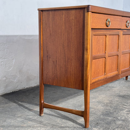Nathan "Squares" Teak Sideboard, British, 1960s