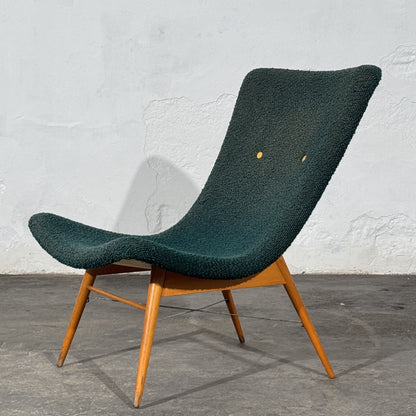 Pair of Lounge Chairs Attributed to Miroslav Navrátil for Český Nábytek, 1959