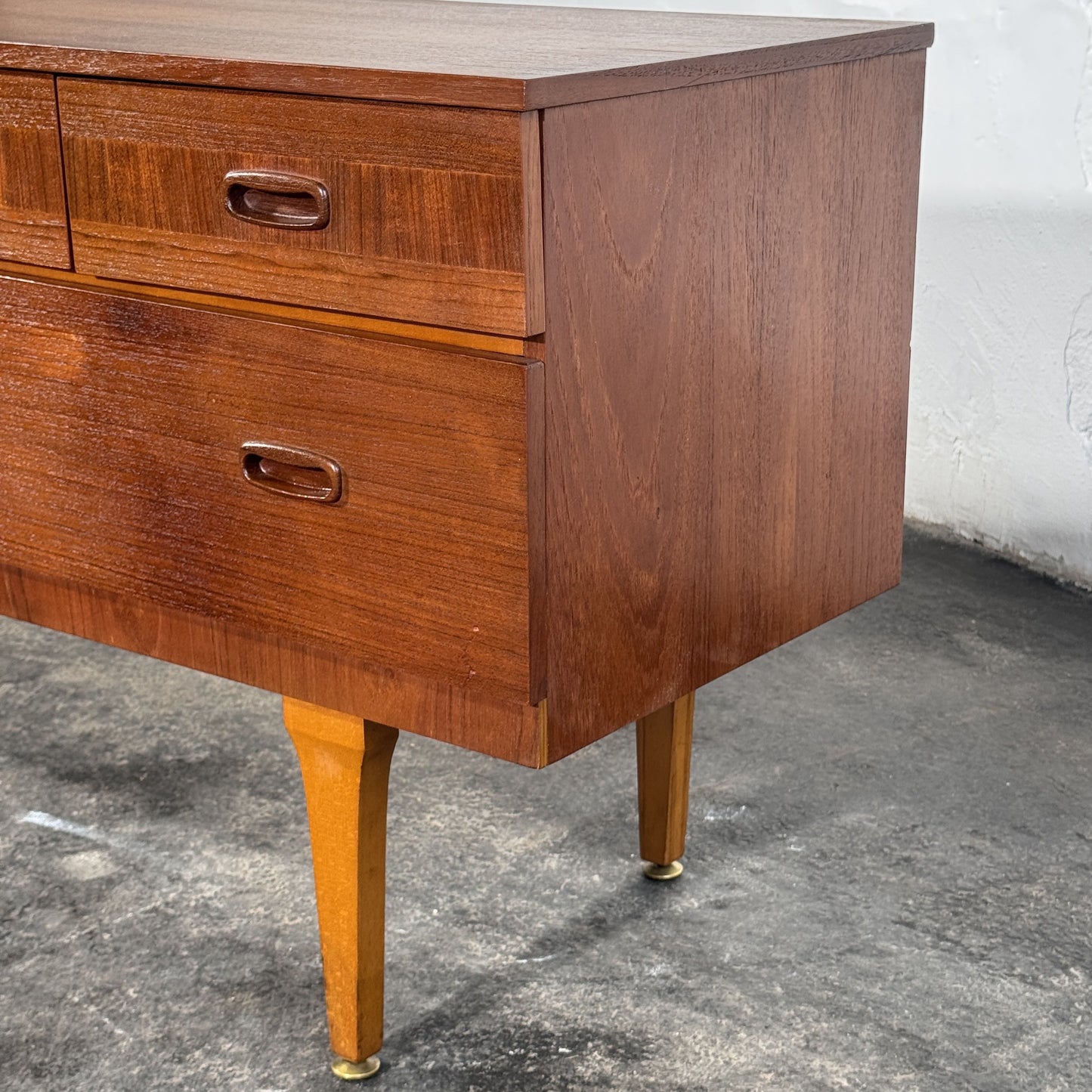 British Teak Sideboard, 1960s