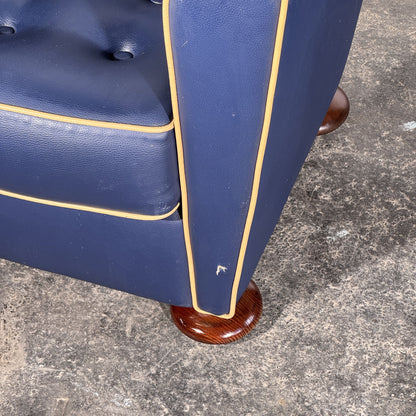 Zelda Faux Leather Club Chairs by Peter Maly for Cor, 1980s