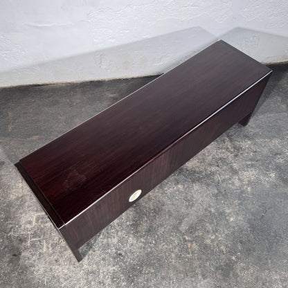 Sculptural Sliding-Door Sideboard / TV Stand, 1990s