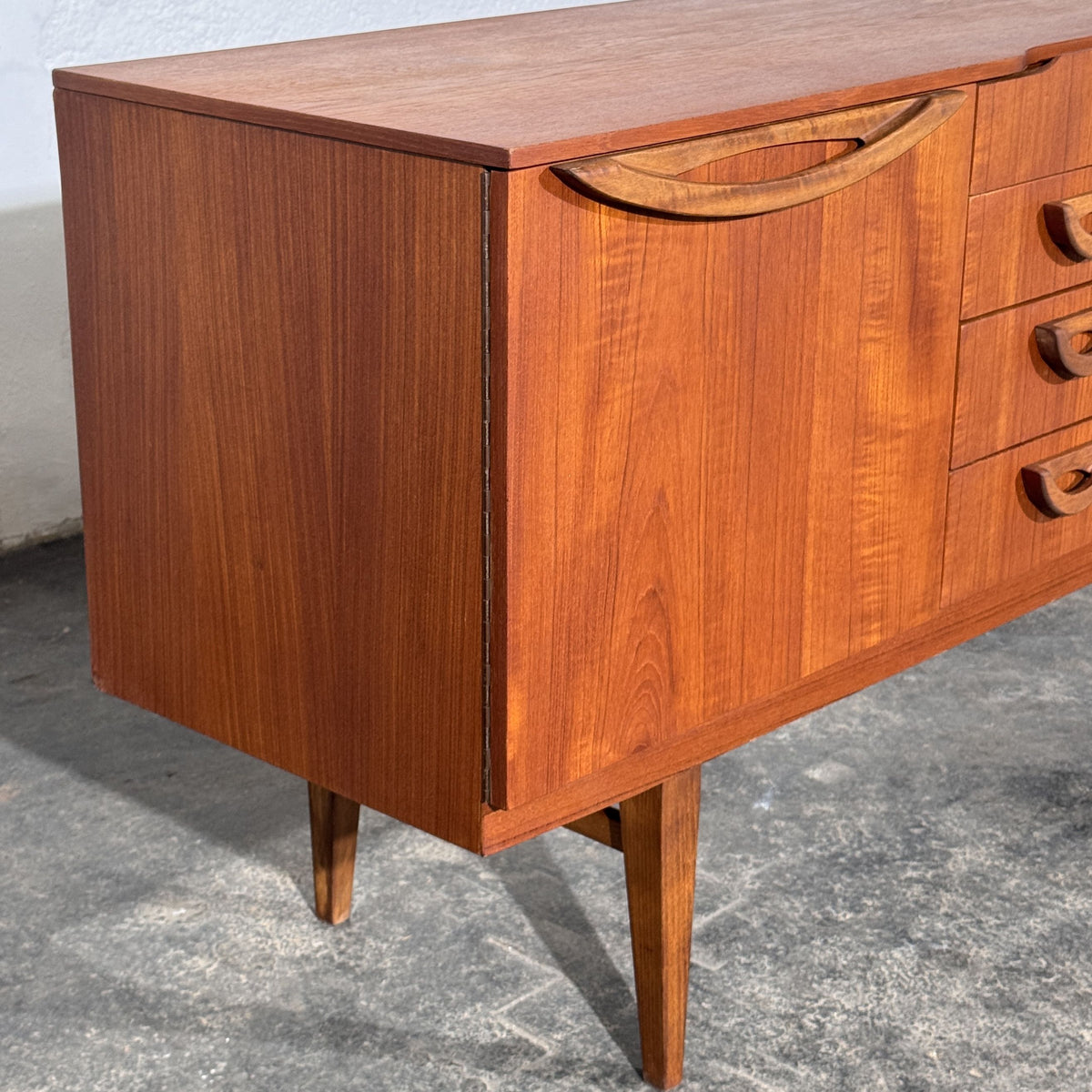 Beautility Teak Sideboard, 1960s