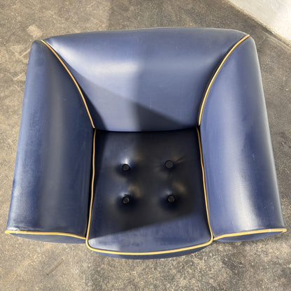 Zelda Faux Leather Club Chairs by Peter Maly for Cor, 1980s