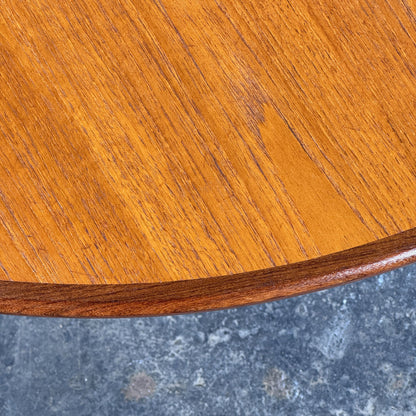 G-Plan Round Extendable Teak Dining Table, 1960s