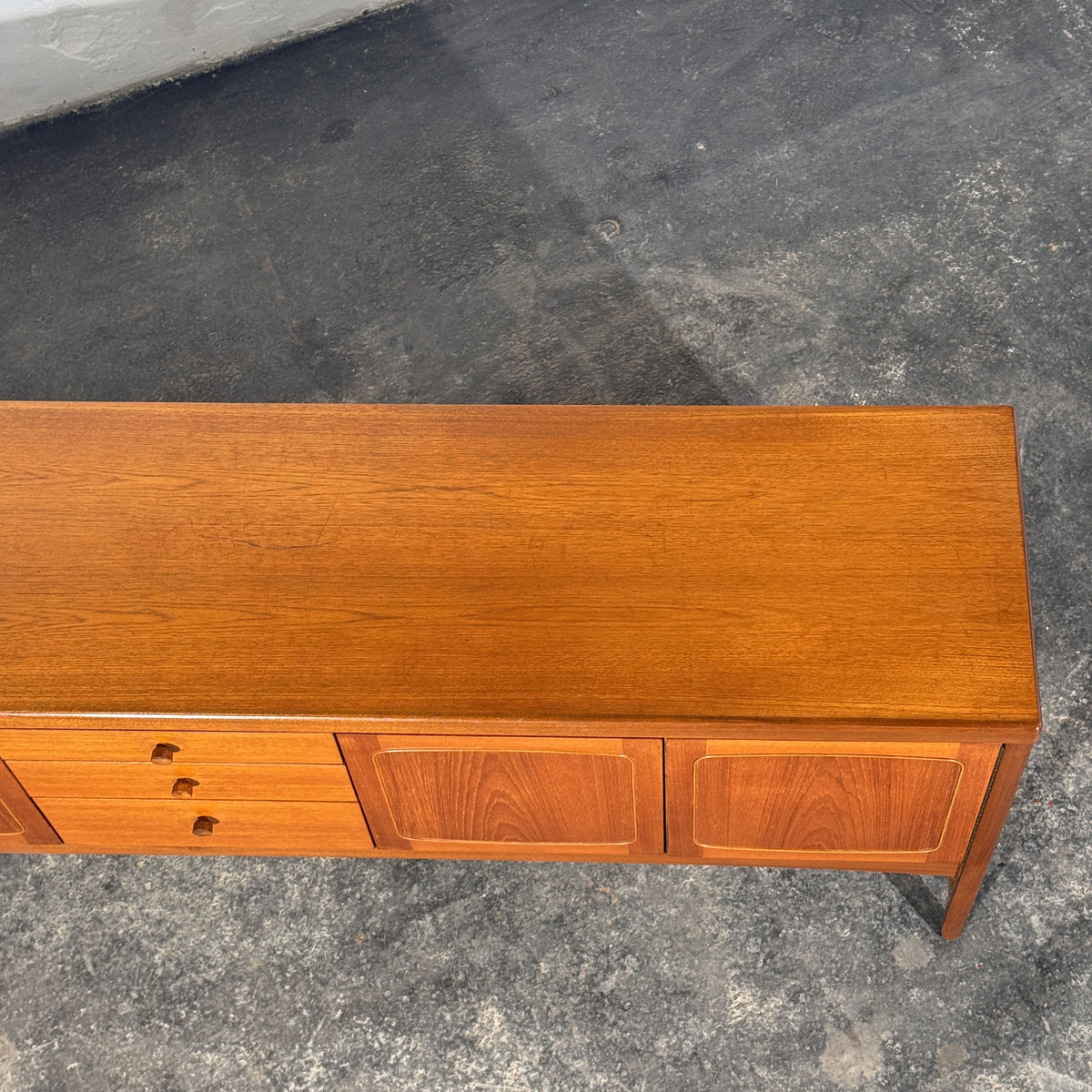 British Teak Sideboard, Attributed to Nathan, 1960s