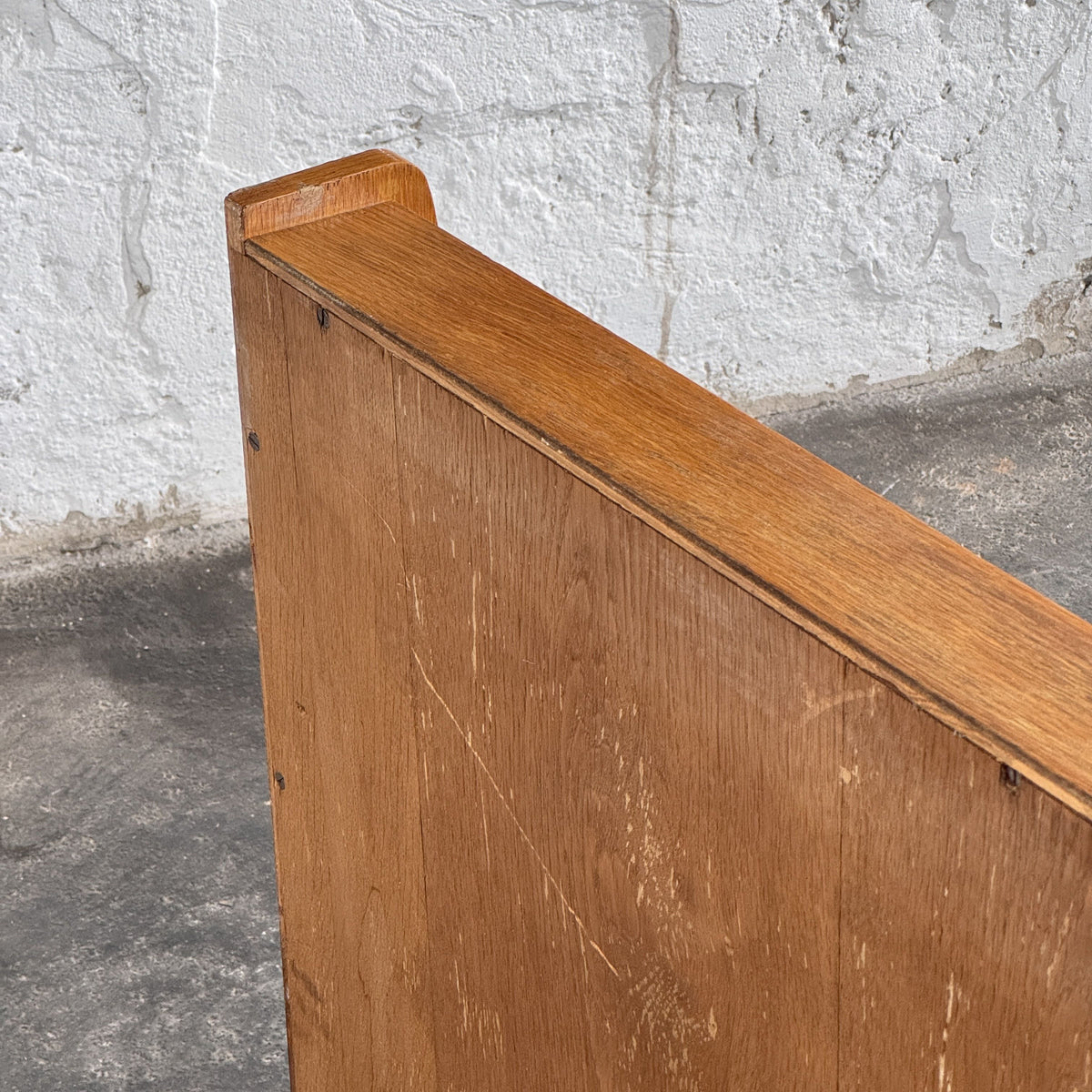 Dřevotvar Pardubice Oak Sofa Bed, Czechoslovakia, 1960s