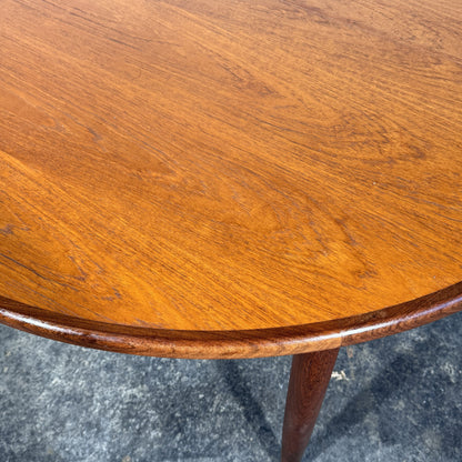 G-Plan Round Extendable Teak Dining Table, 1960s