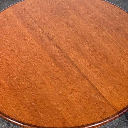 G-Plan Round Extendable Teak Dining Table, 1960s