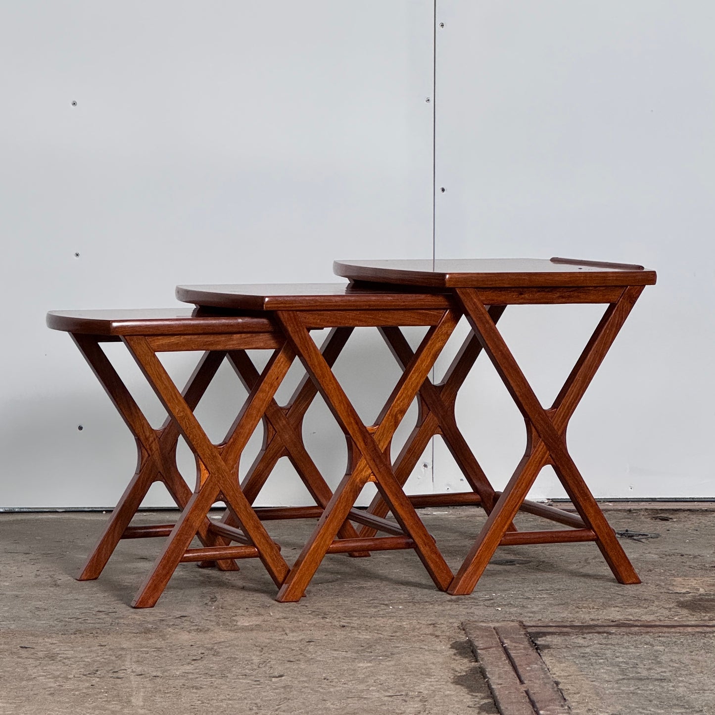 Teak Nest of Tables, 1960s — Mid-Century Design