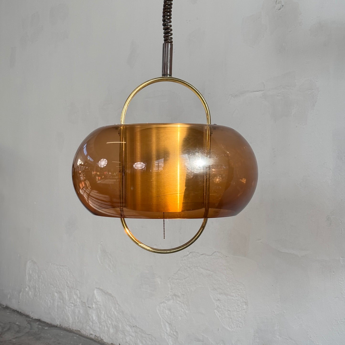 Temde Leuchten Hanging Lamp, 1970s – Swiss/German Design