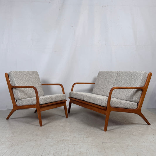 Adrian Pearsall Model 2315-C Sofa Set for Craft Associates – Fully Refurbished