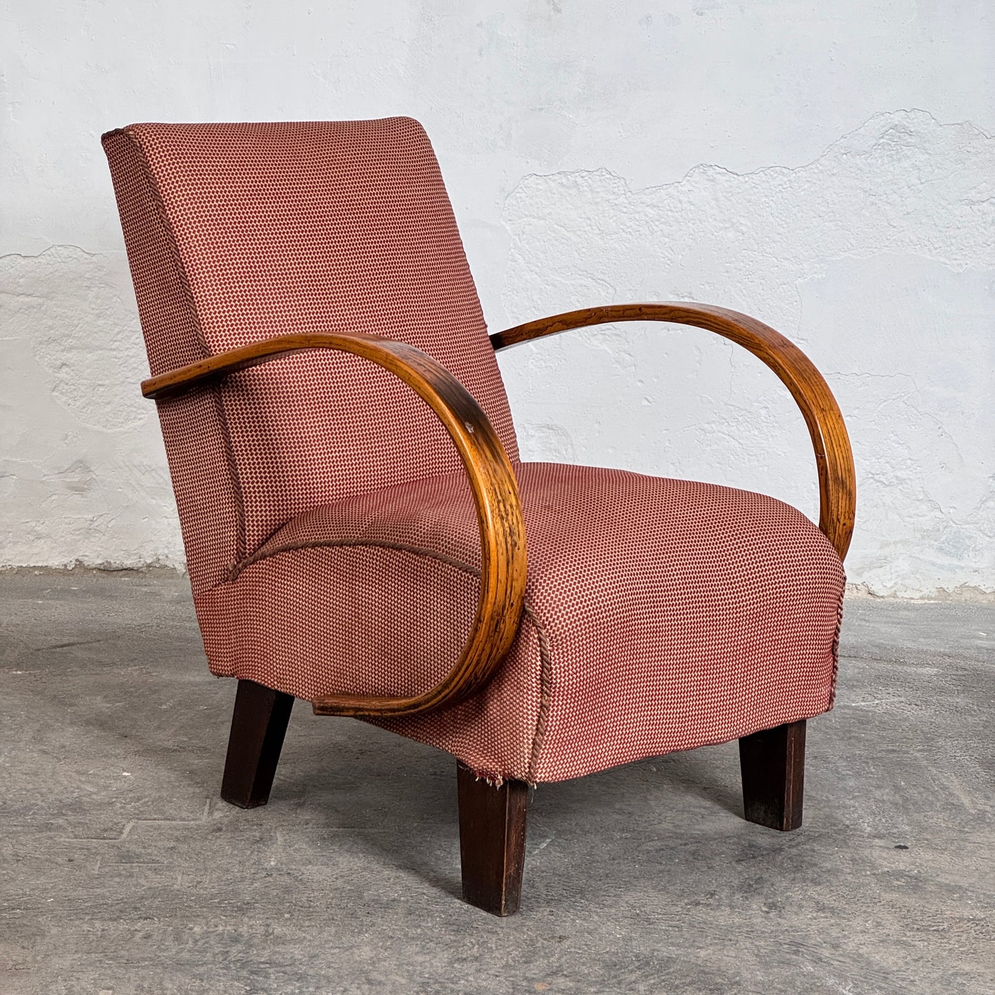 Halabala H-410 Armchair, 1930s – Czechoslovak Art Deco