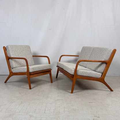 Adrian Pearsall Model 2315-C Armchair for Craft Associates – Fully Refurbished