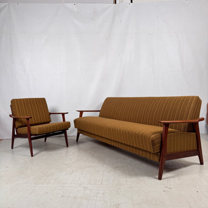 Knoll Antimott Teak Sofa Set, 1960s – Mid-Century Design