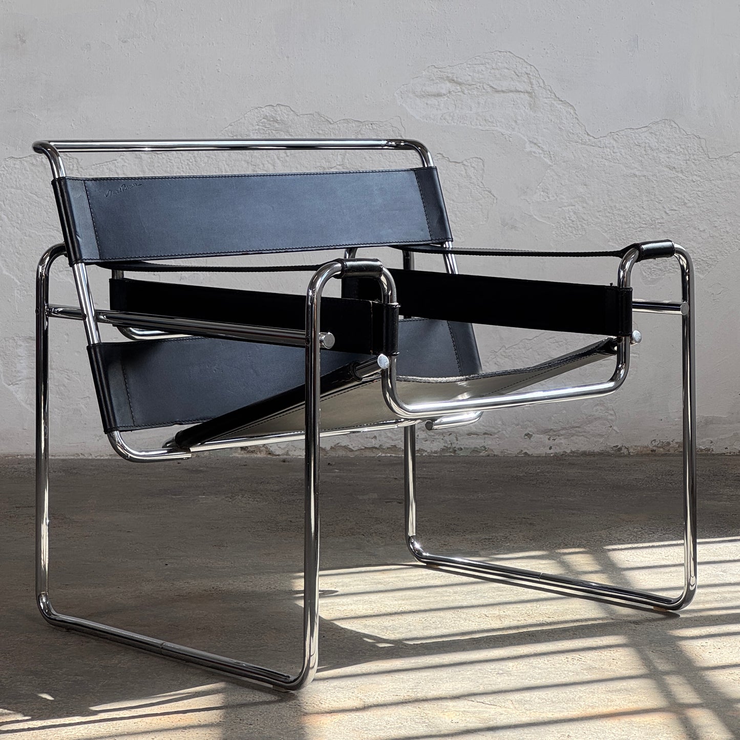 Marcel Breuer "Wassily" Chair for Knoll, 1990