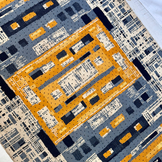 Vintage Hungarian Design Carpet, 1960s