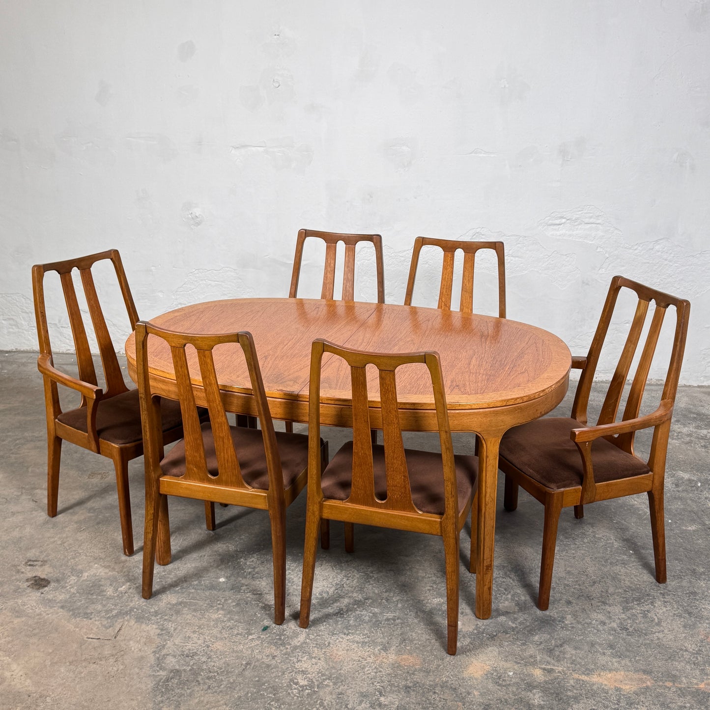 Extendible Nathan Dining Table, 1970