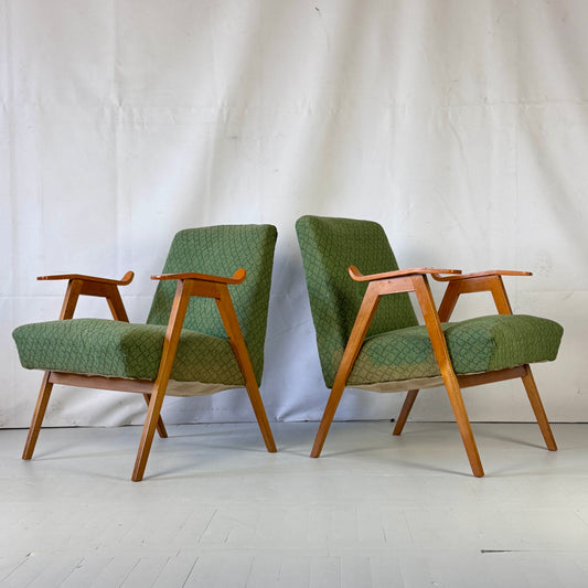 Retro Vintage Armchair, 1960s — Original Vintage Condition