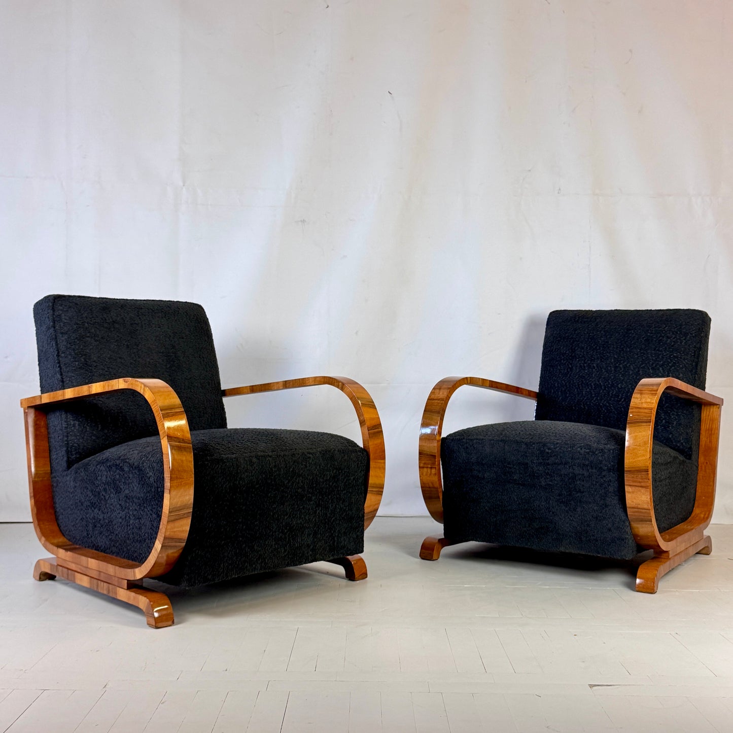 Pair of Art Deco Armchairs by Heal & Son, London, 1930s