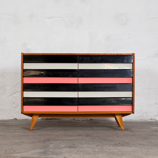 Jiří Jiroutek U-453 Drawer Sideboard, 1960s – Czechoslovak Design