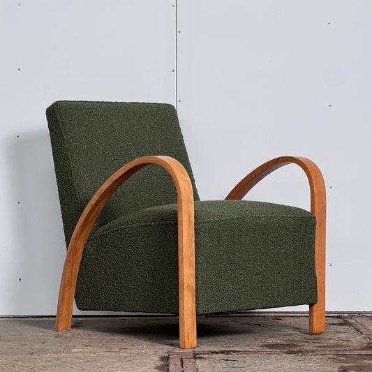 French Art Deco Armchair, 1930s