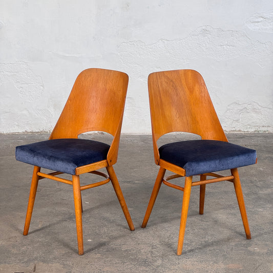 Mid-Century Dining Chairs by Radomír Hofman for TON, 1950
