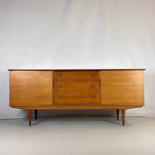 Harrow French Walnut Sideboard by Alfred Cox, 1950s