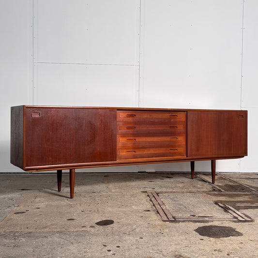 Model 45341 Teak Sideboard by Elliotts of Newbury, 1960s — British Mid-Century