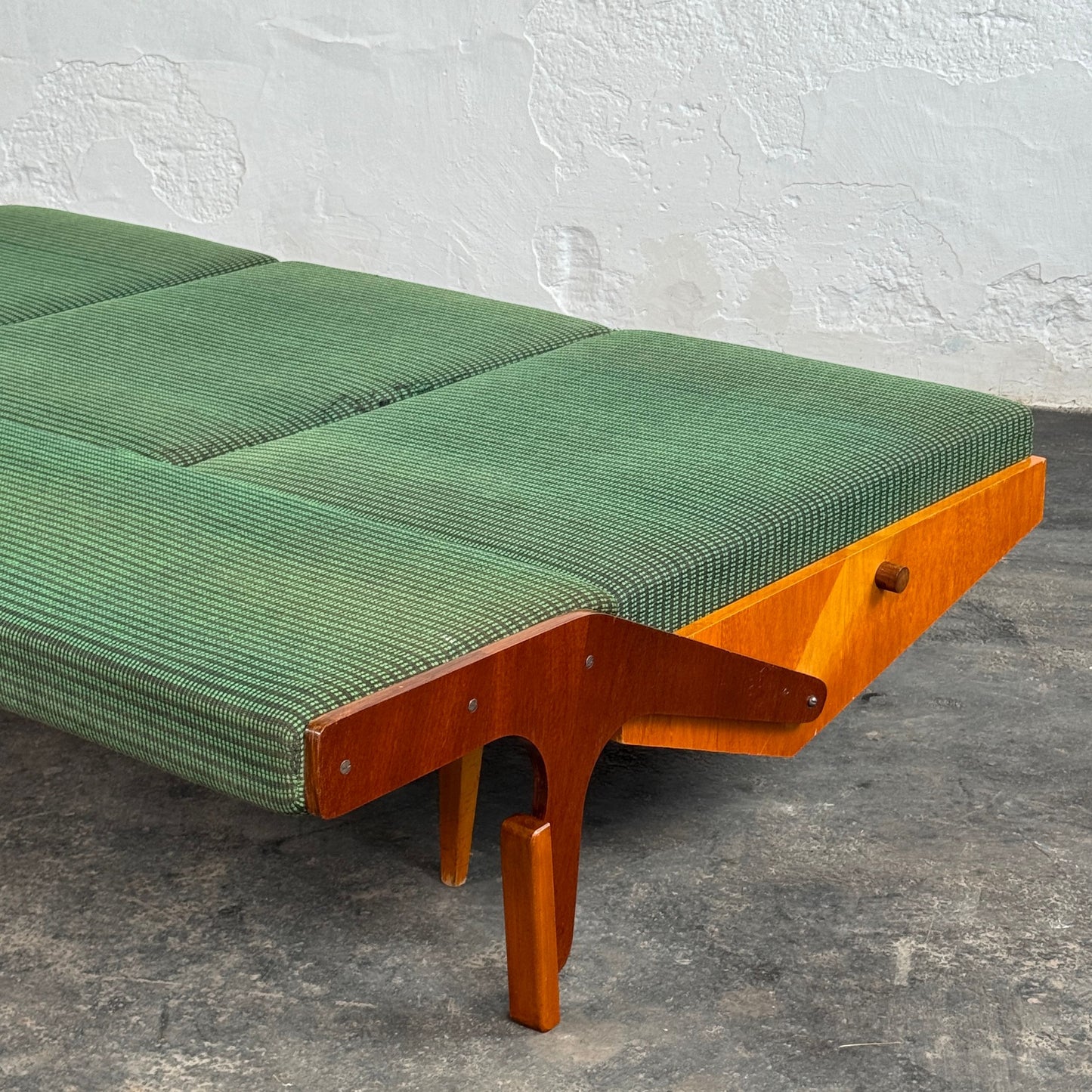 Mid-Century Convertible Sofa by Opp Drevovyroba, 1970s
