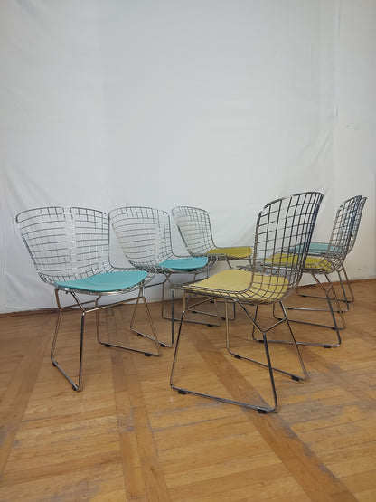 Set of 2 Harry Bertoia style chairs