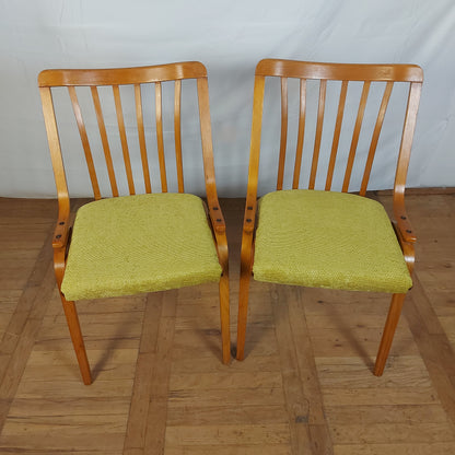 Czechslovak retro dining chair by Ludvik Volak for Jitona 1960s