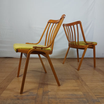 Czechslovak retro dining chair by Ludvik Volak for Jitona 1960s