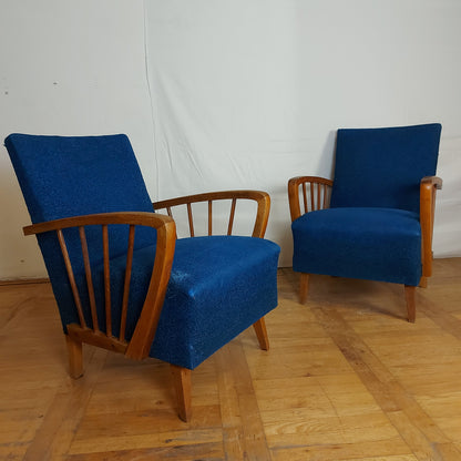 Pair of East German mid-century armchairs 1960s