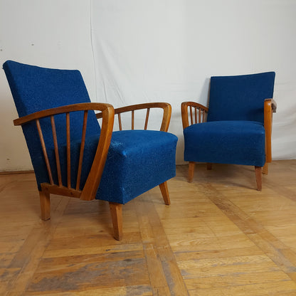 Pair of East German mid-century armchairs 1960s