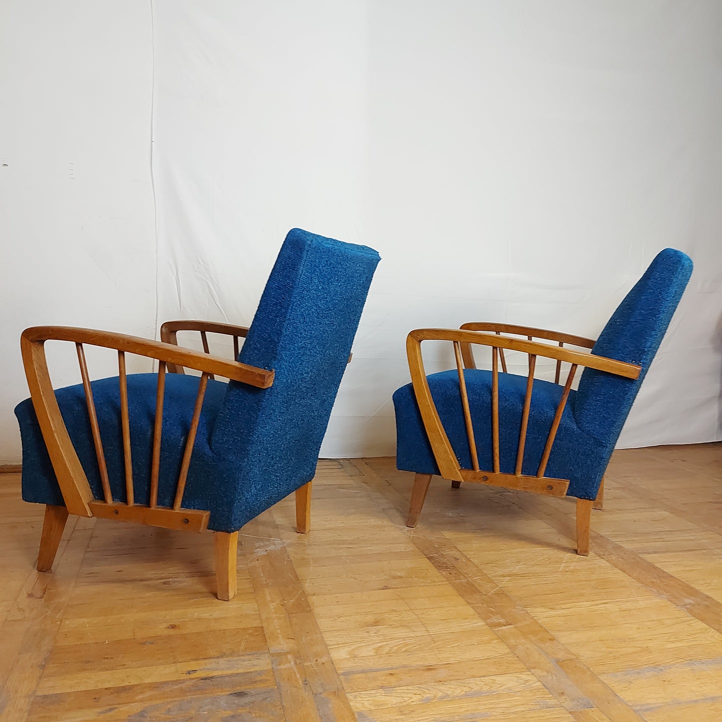 Pair of East German mid-century armchairs 1960s