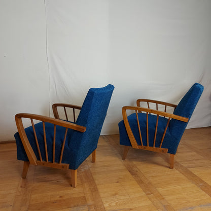 Pair of East German mid-century armchairs 1960s