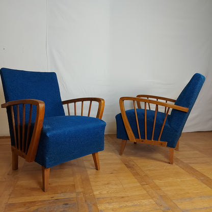 Pair of East German mid-century armchairs 1960s