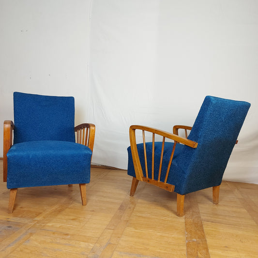 Pair of East German mid-century armchairs 1960s