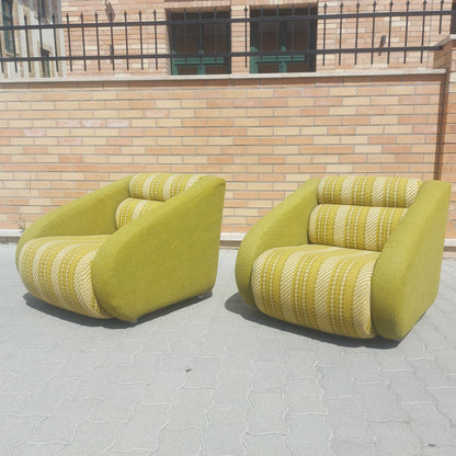 Pair of Hungarian retro armchairs 1970s