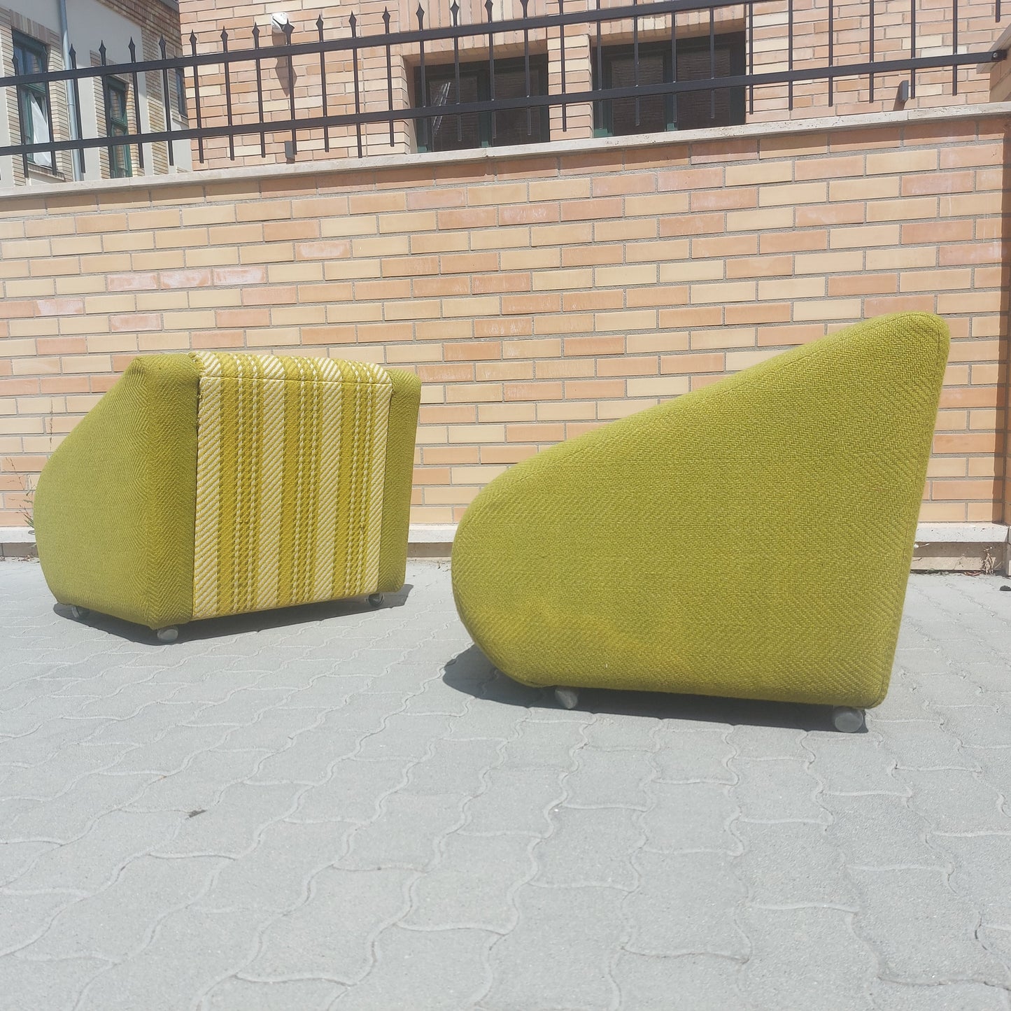 Pair of Hungarian retro armchairs 1970s