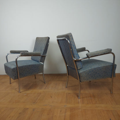 József Peresztegi Bauhaus tubular armchair 1960s