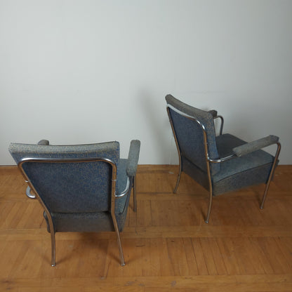 József Peresztegi Bauhaus tubular armchair 1960s