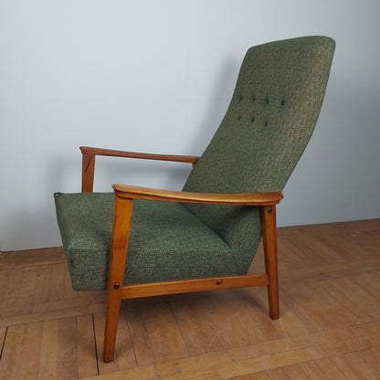 Mid-century high back armchair 1960s