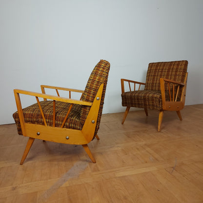 Pair of Polish armchairs 1960s