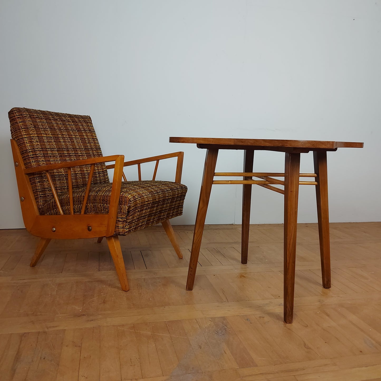 Pair of Polish armchairs 1960s